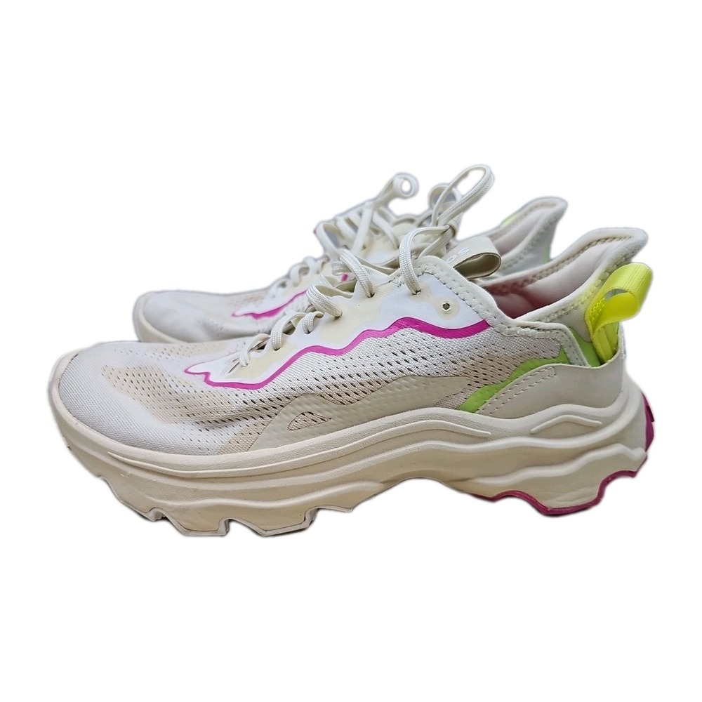 Sorel Kinetic Breakthru Lace Sneakers‎ Women's Size 11 Chalk Pink NL4689-193